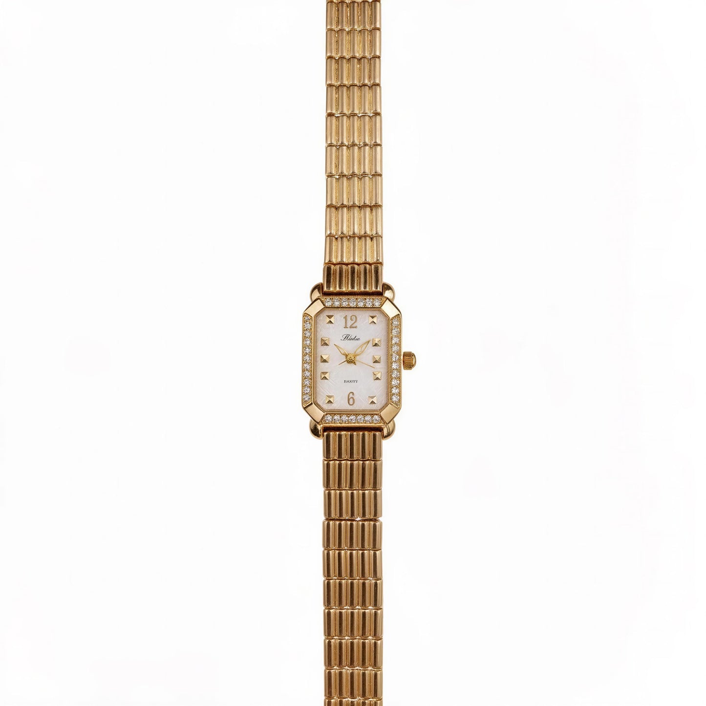 Elara Luxe Crystal Watch