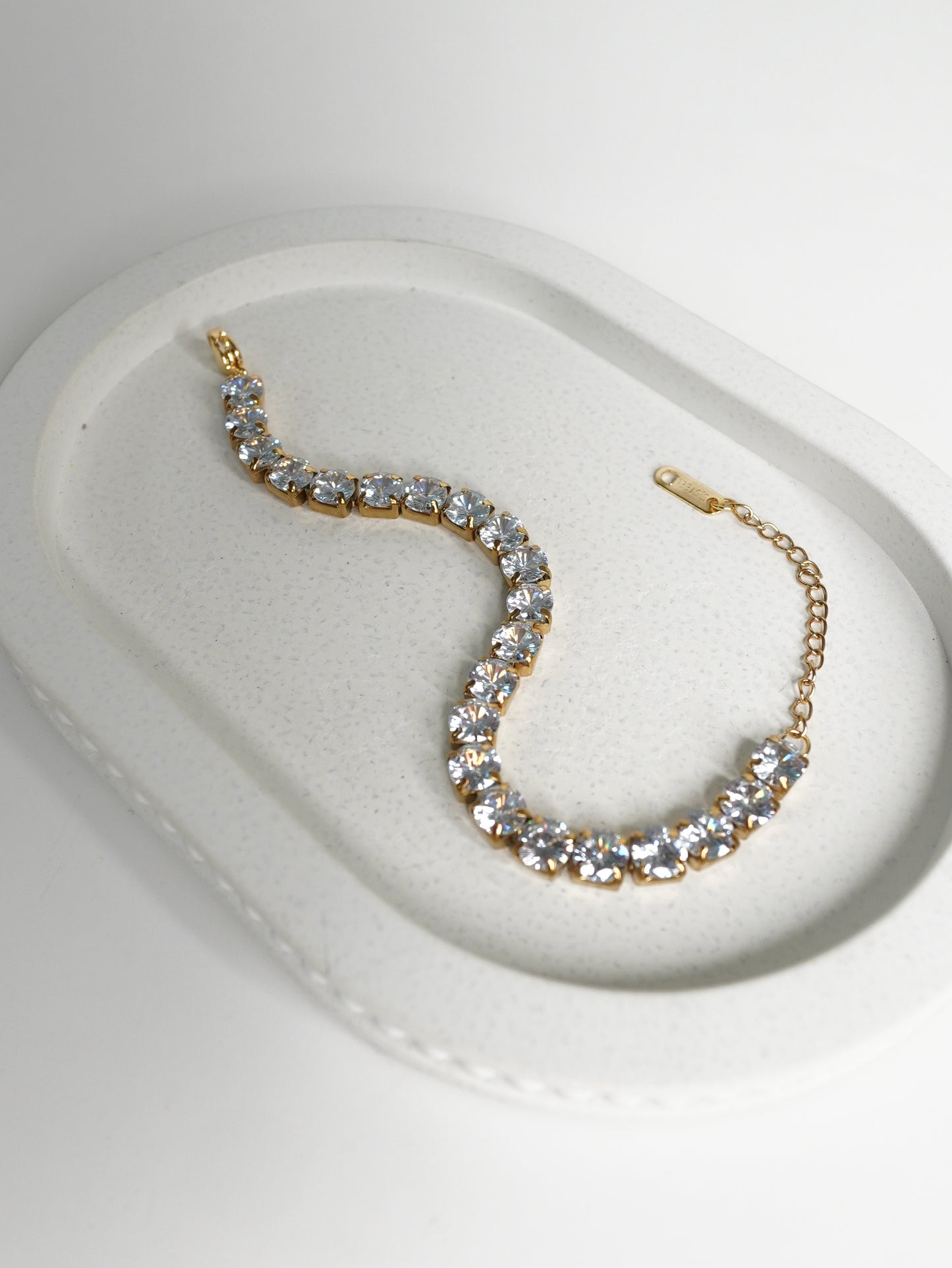 Celeste Crystal Tennis Bracelet