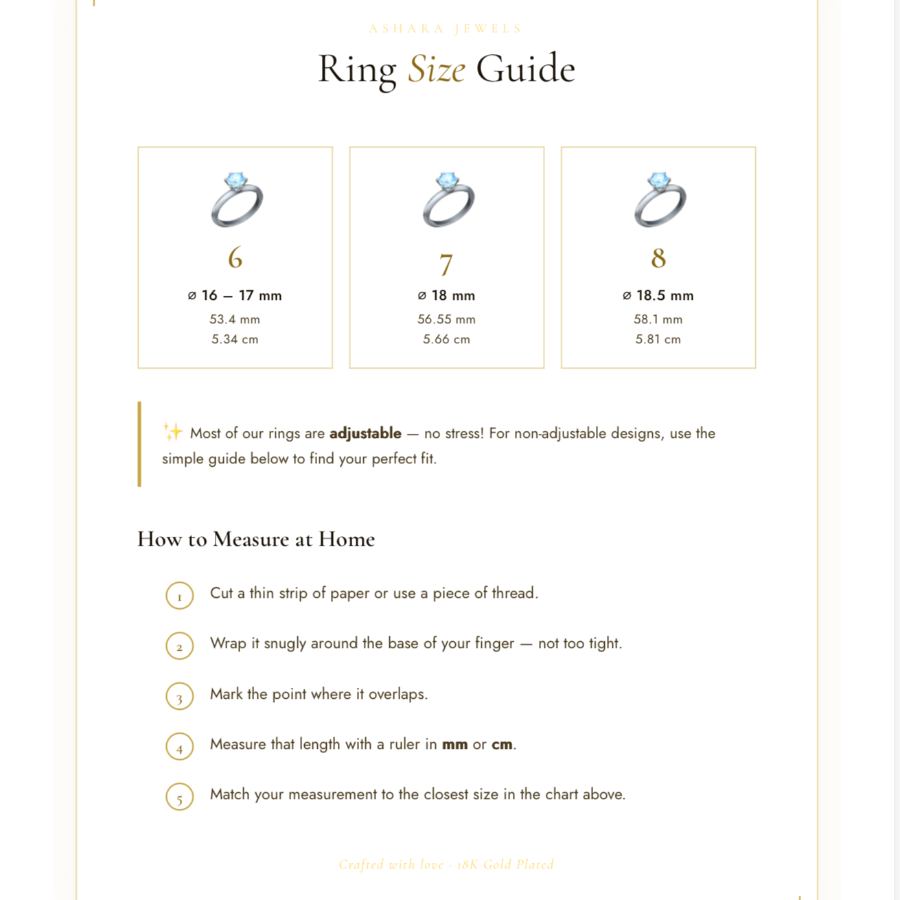 Three-Tone Love Ring – Gold | Rose Gold | Silver Set of 3