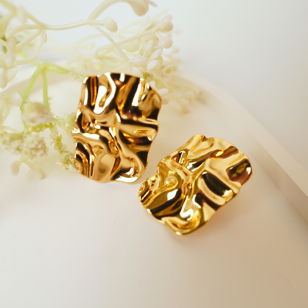 Ashara Molten Luxe Studs