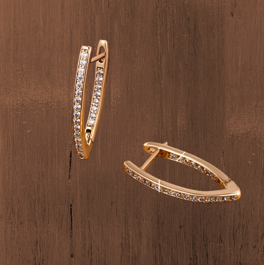 Elara Double-Layer Hoop Earrings