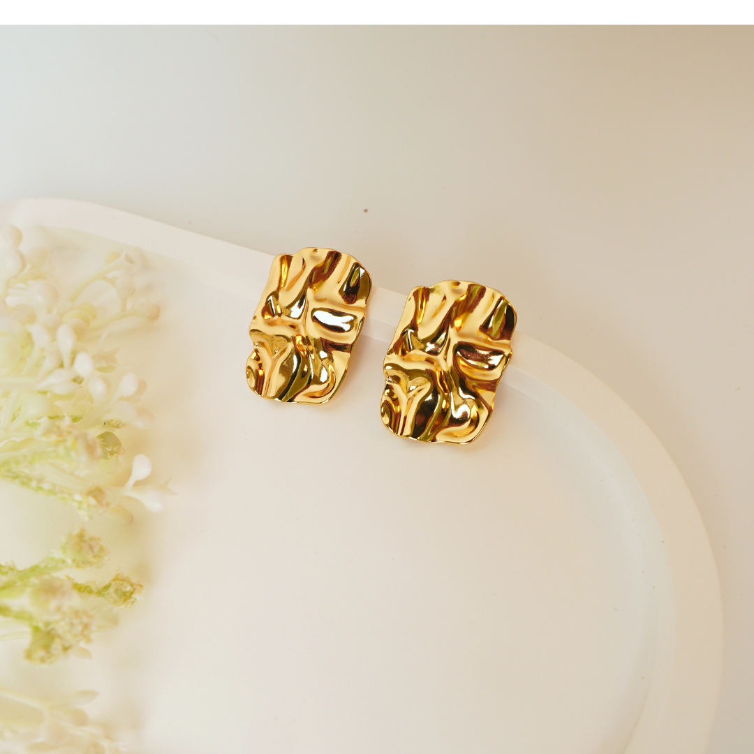 Ashara Molten Luxe Studs