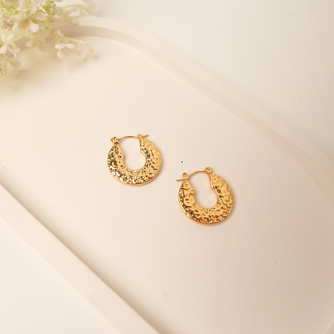Ashara Gilded Dusk Hoops
