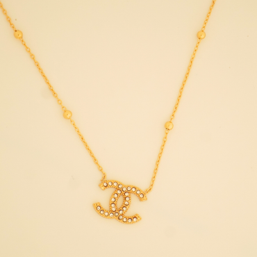 Ashara Crystal Luxe Interlink Pendant Necklace