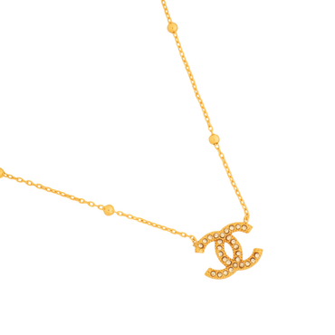 Ashara Crystal Luxe Interlink Pendant Necklace