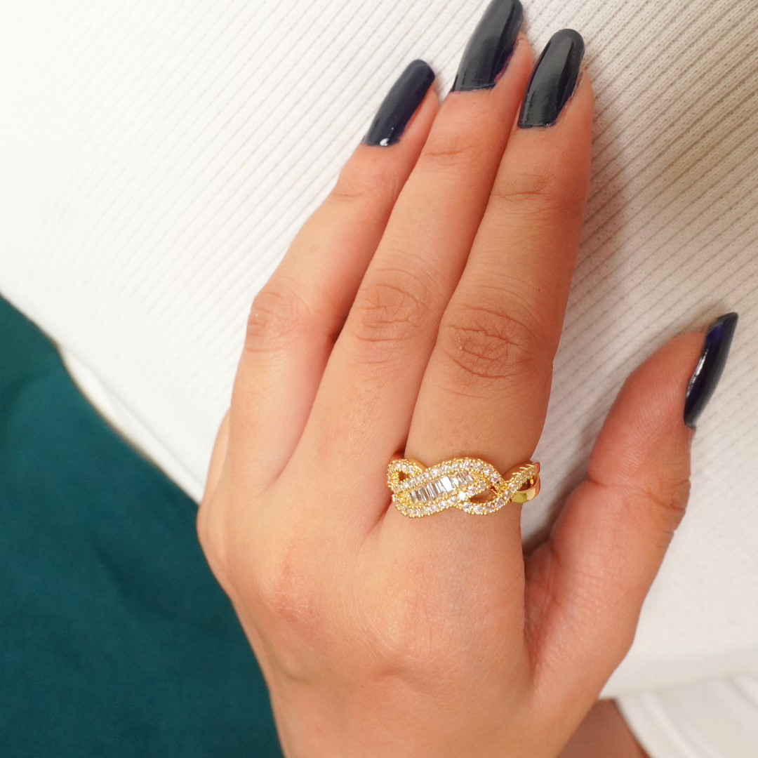 Golden Mirage Ring