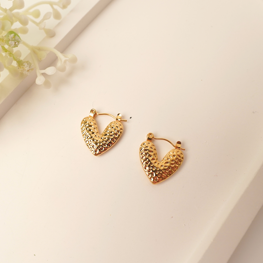 Ashara Ember Heart Hoops