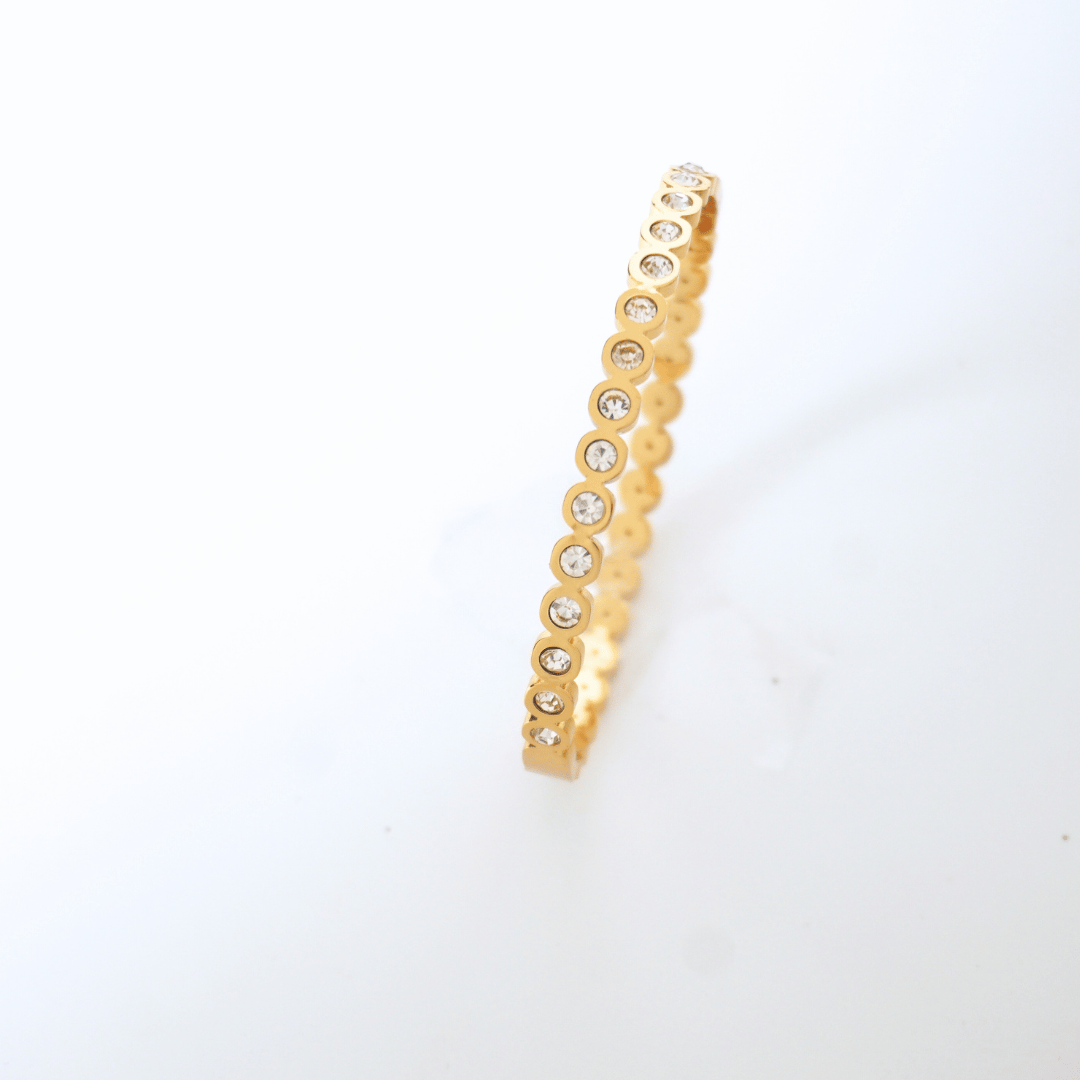 Ashara Celestial Glow CZ Bangle