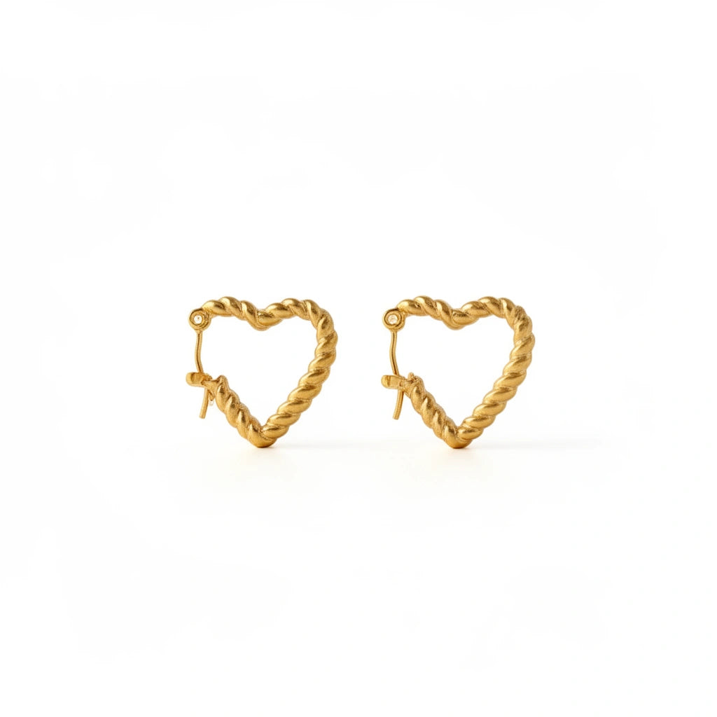 Twisted Luxe Hoops