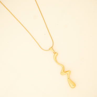 Ashara Molten Flow Pendant Necklace