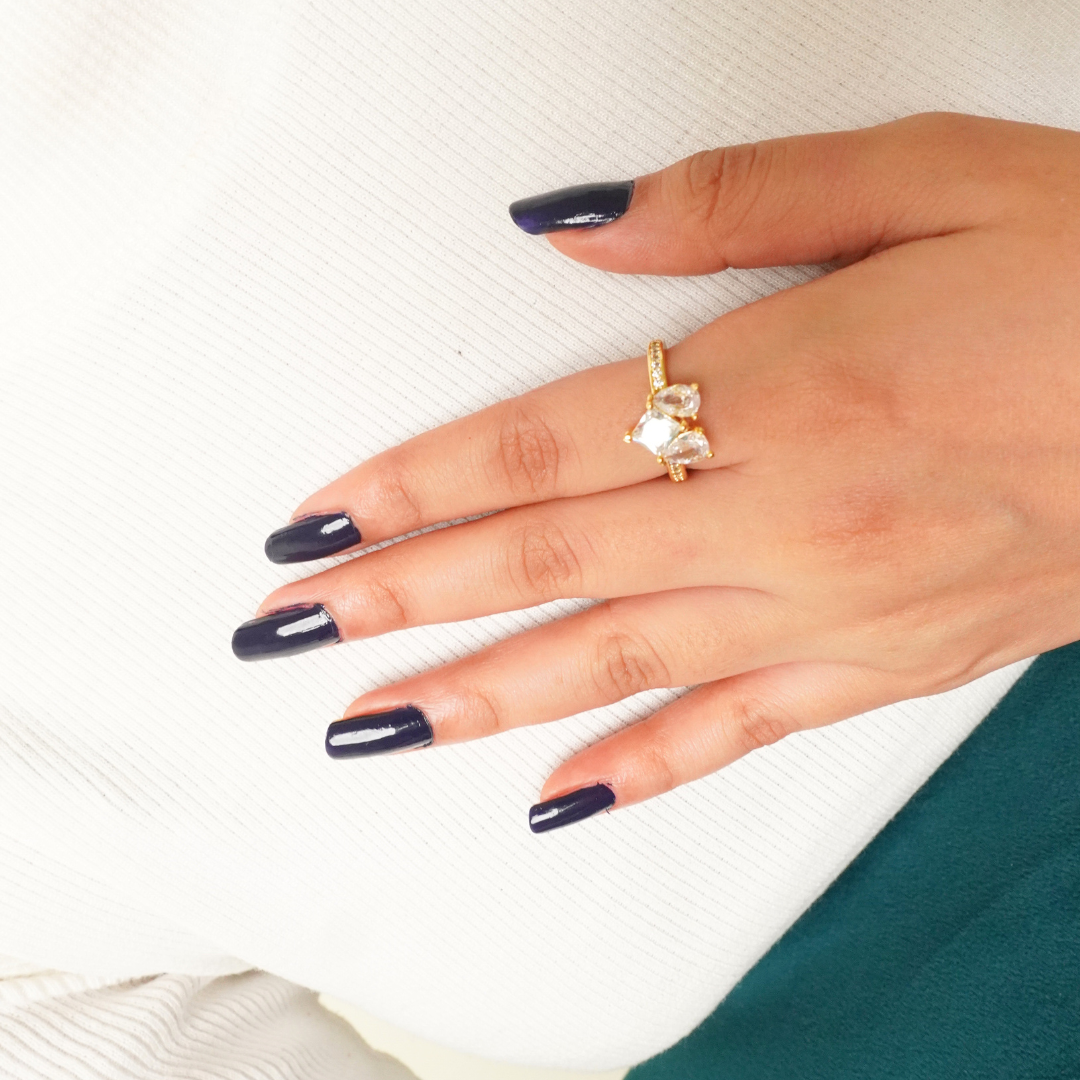 Ashara HeartGlow Statement Ring | Adjustable