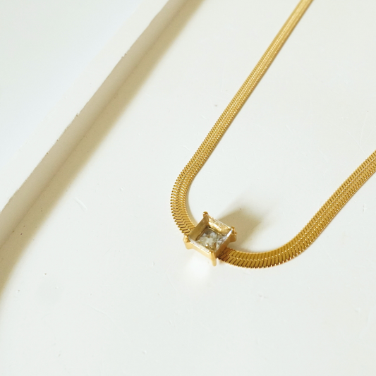 Ashara Solitaire Luxe Choker