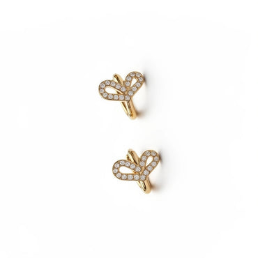 Amour Heart Mini Hoops