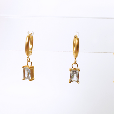 Ashara Gleam Bar Drop Hoops