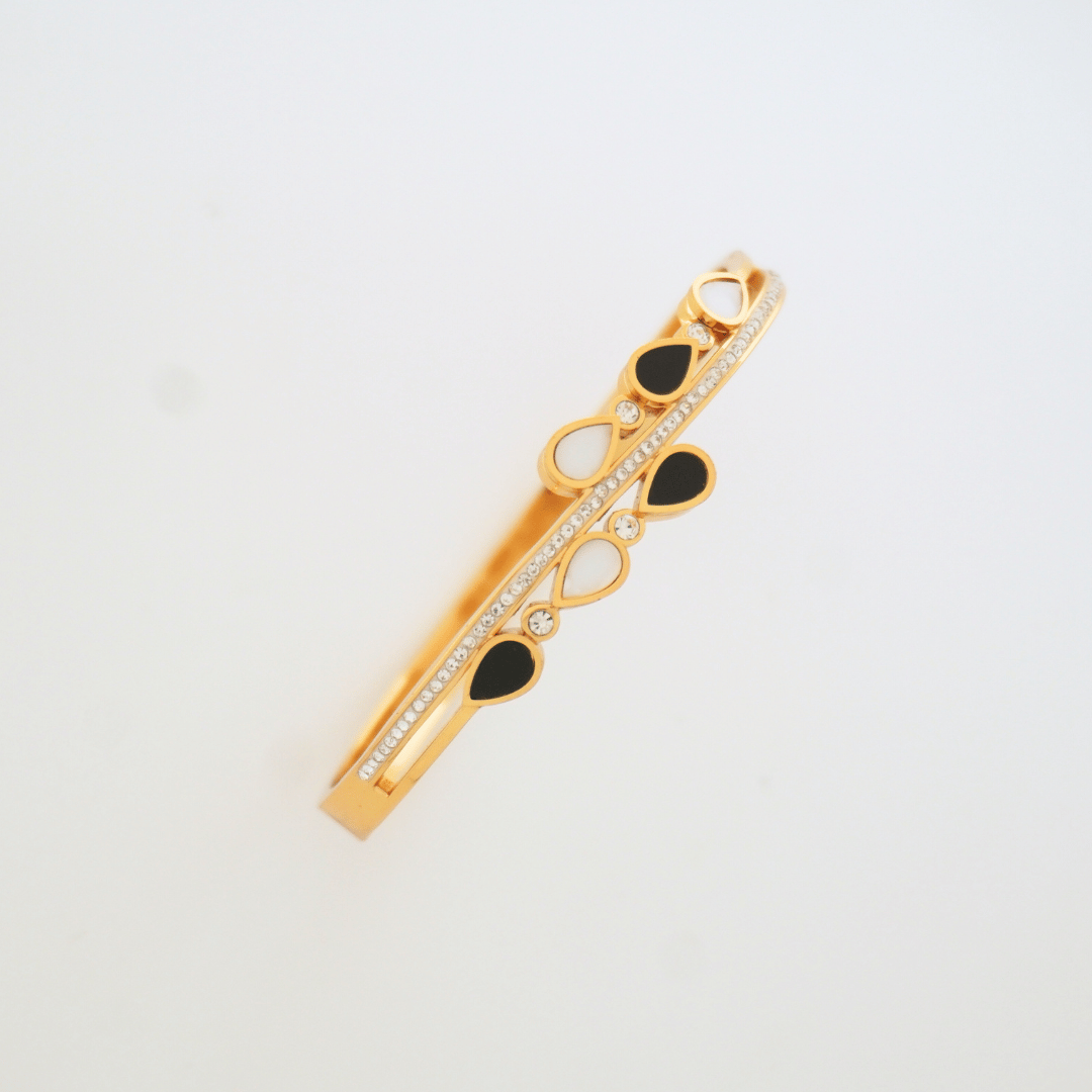 Ashara Noir Drop CZ Bangle