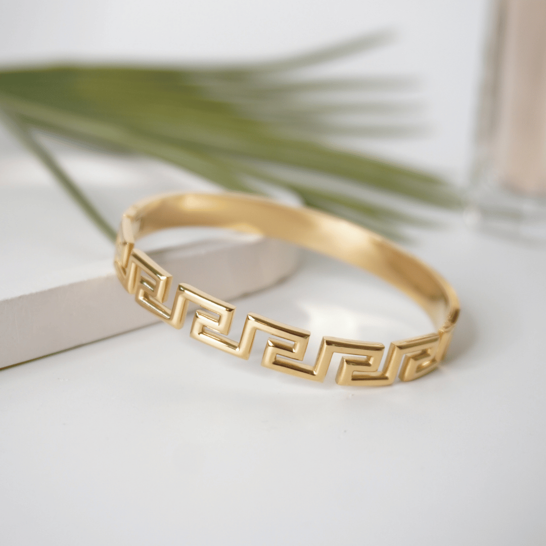 Ashara Aureus Geometric Bracelet