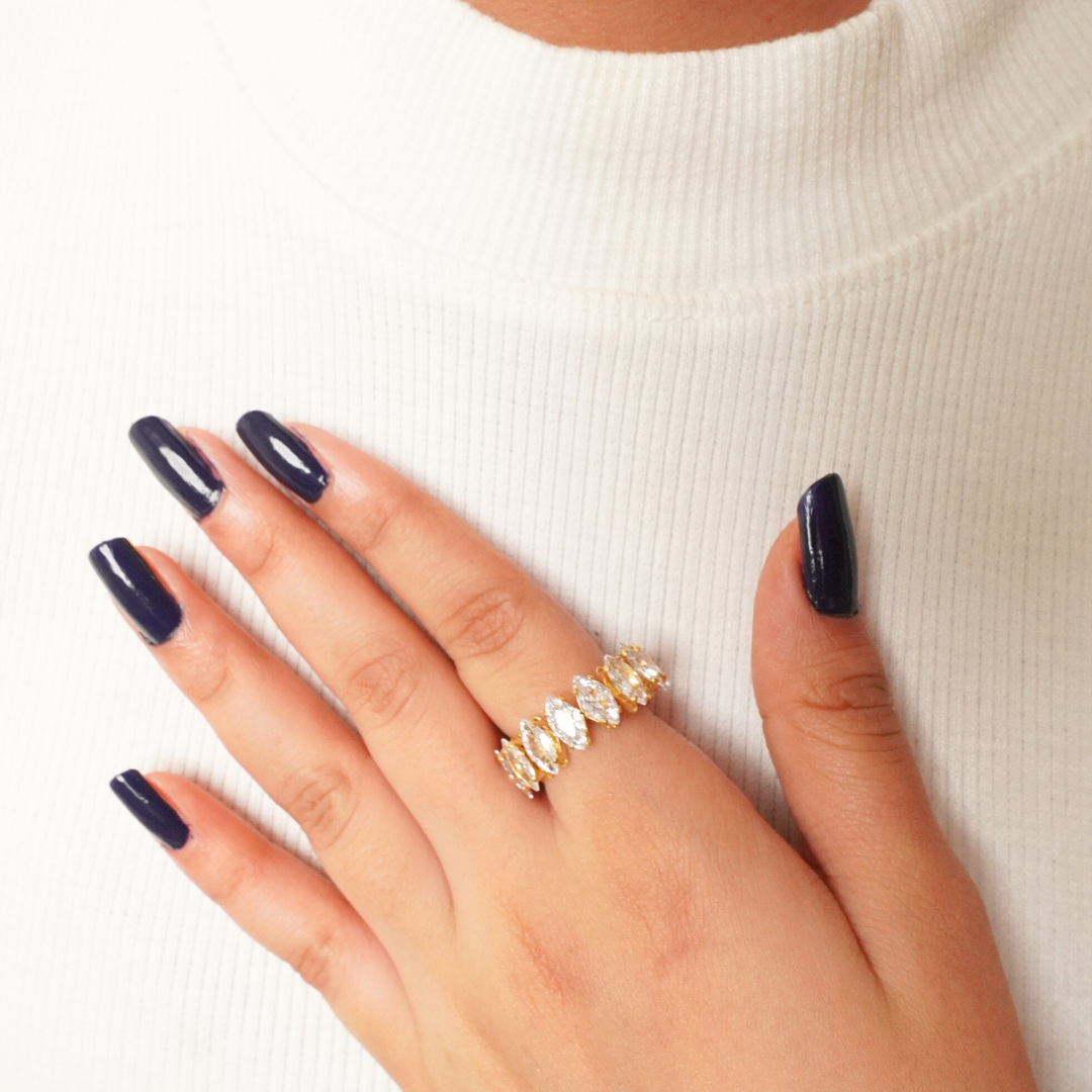 Ashara Mirage Eternity Ring|Adjustable