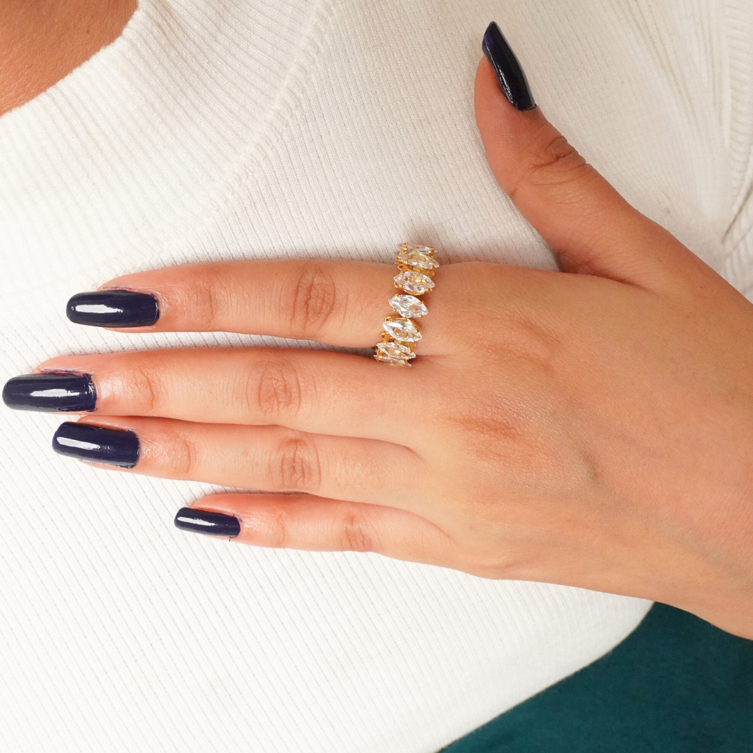 Ashara Mirage Eternity Ring|Adjustable