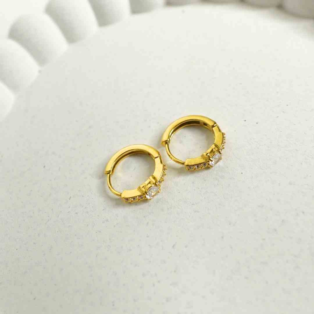 Aurora Spark Hoop Earrings
