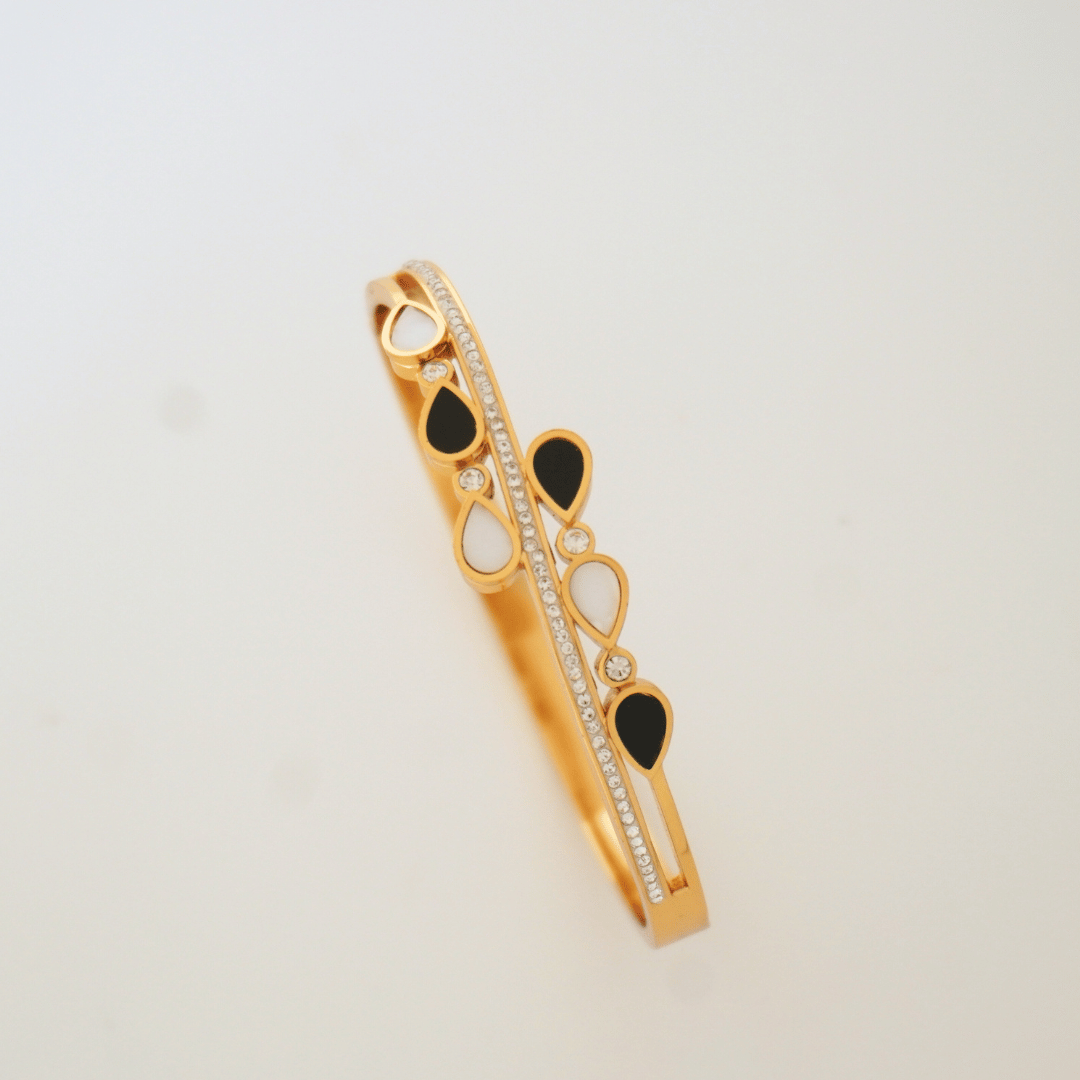 Ashara Noir Drop CZ Bangle