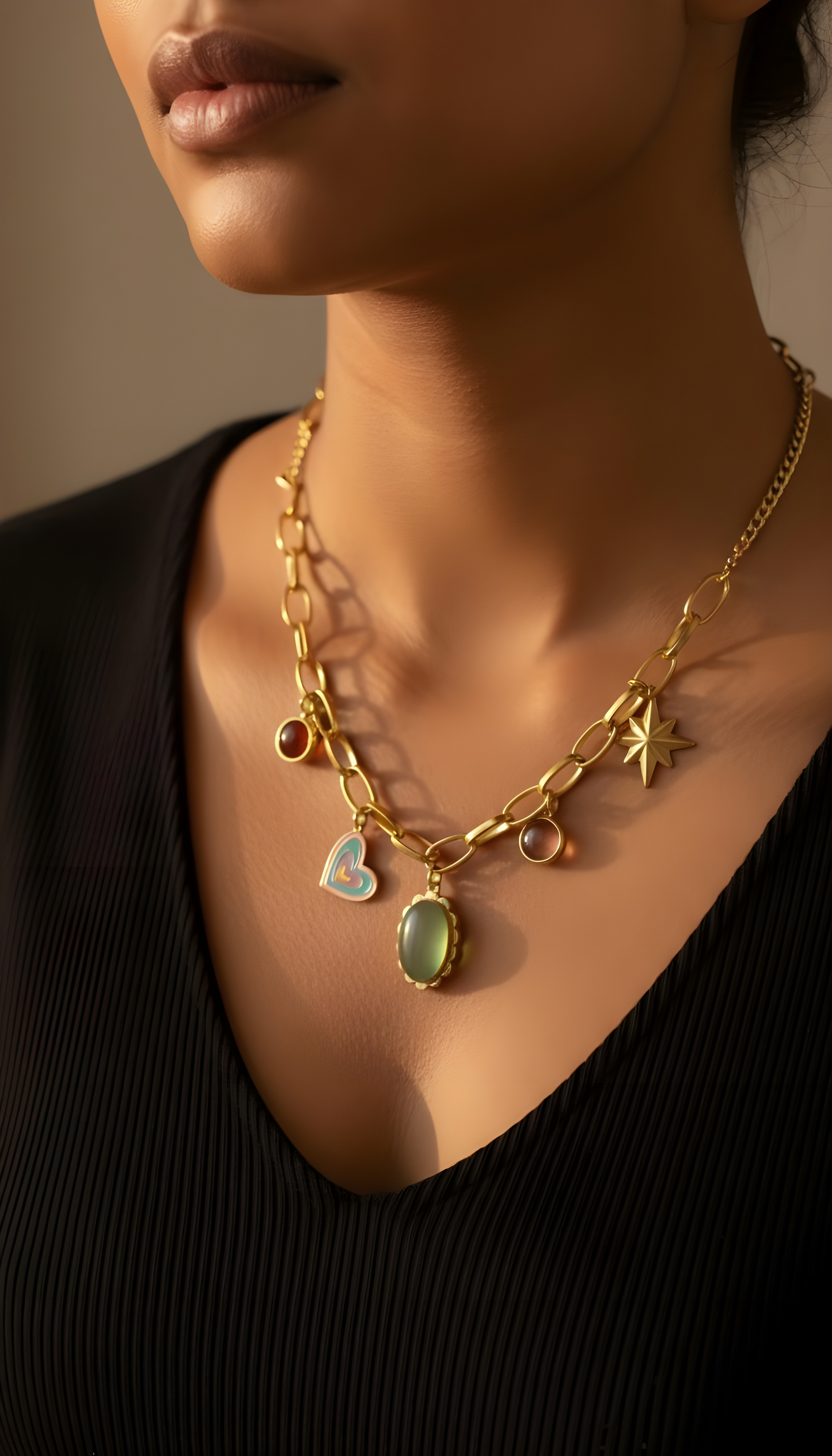 Celeste Charm Necklace