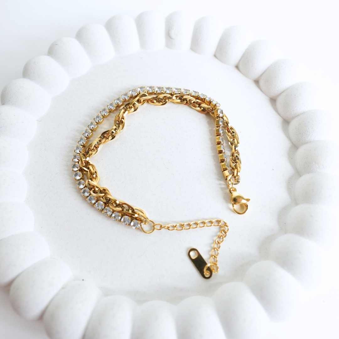 Celina Dual-Link Bracelet