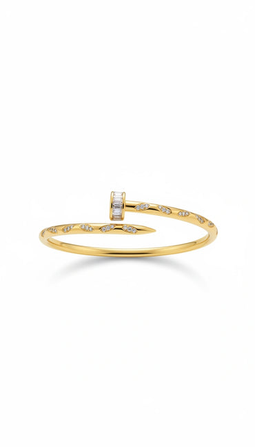 Nail Luxe Spiral Bracelet