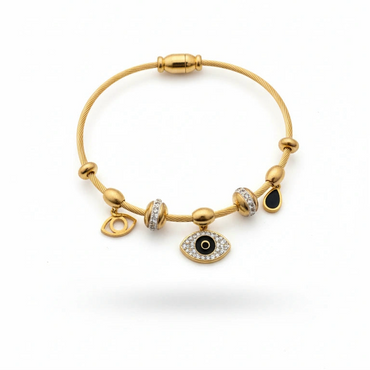 Elysia Evil Eye Charm Bracelet