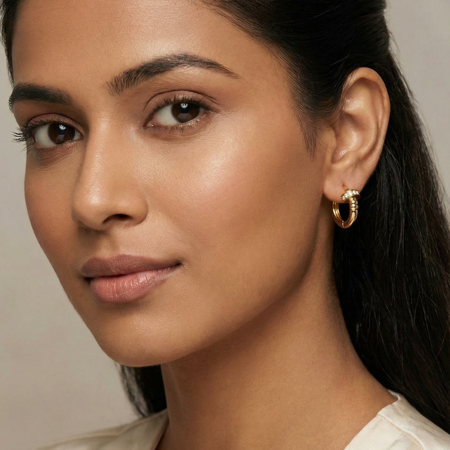 Luxe Link Hoops