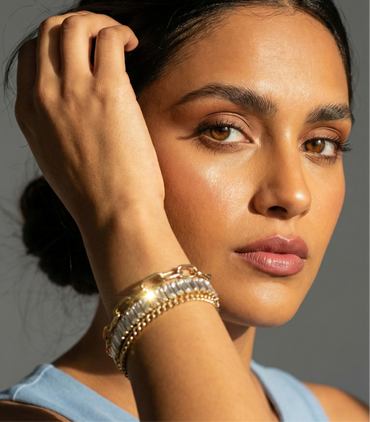 Luna Wave Chain Bracelet