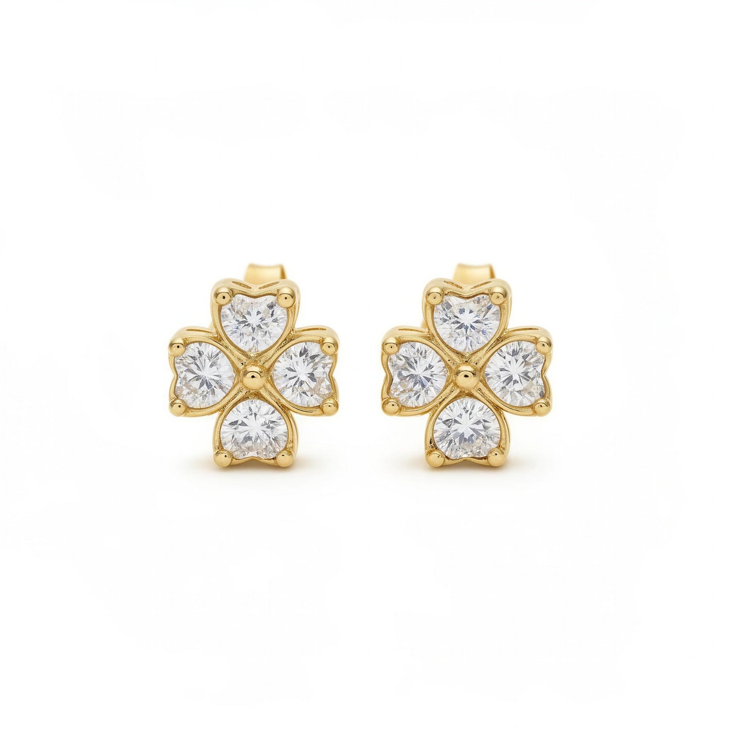 Blossom Sparkle Stud Earrings