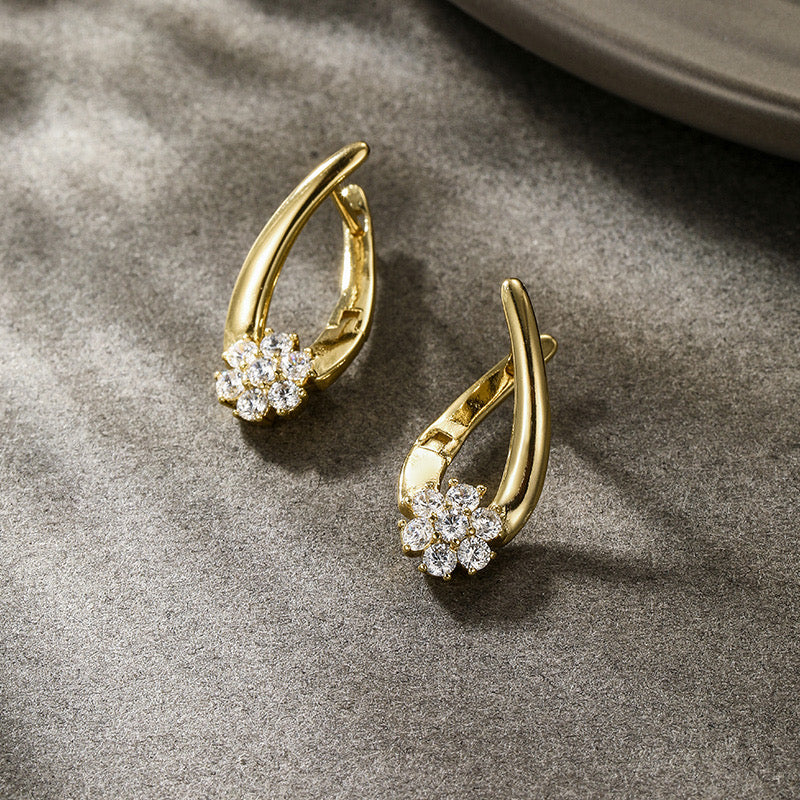 Teardrop Bloom Earrings