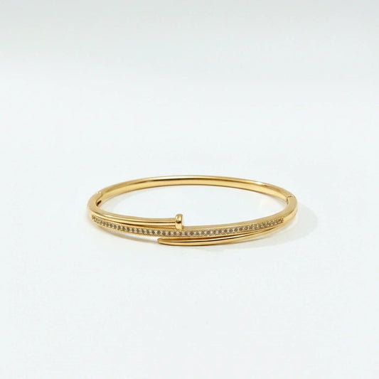 Nail Sleek Slim Bangle Bracelet