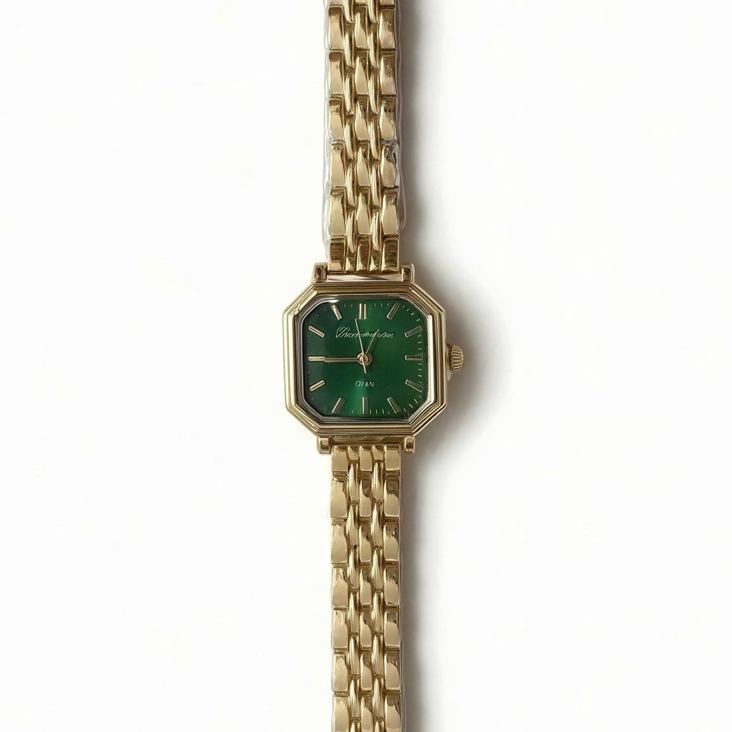 Emerald Link Luxe Watch