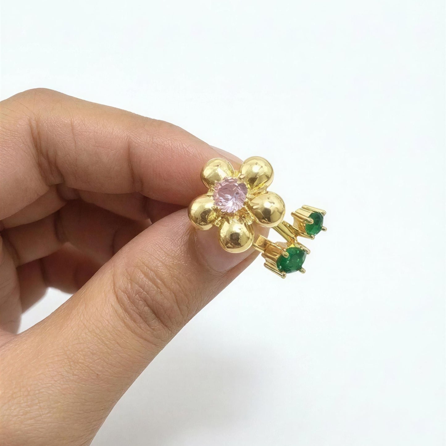 Bloom Charm Adjustable Ring
