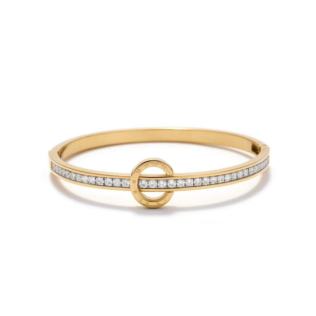 Aurelia Roman Halo Gold Bracelet- Regular & Tiny Wrist