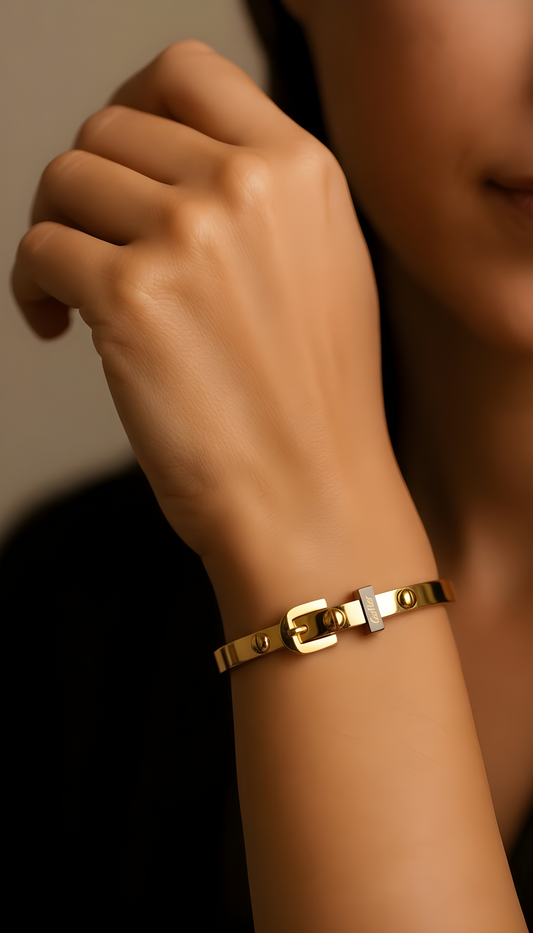 Buckle Up Bangle