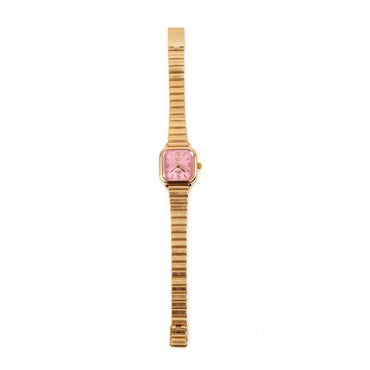 Blush Aura Square Watch
