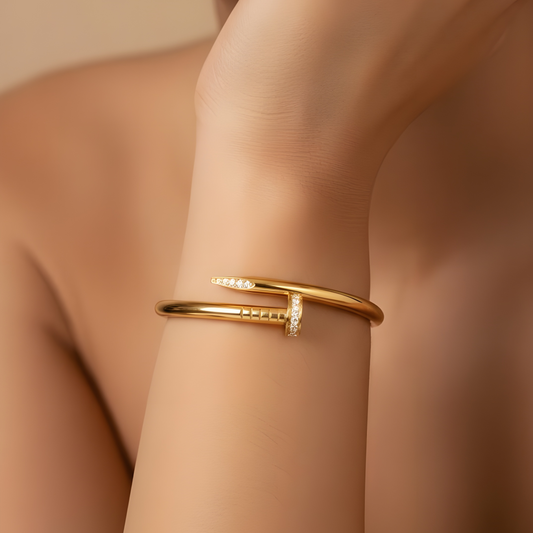 Ashara Nail Edit Bangle- Regular & Tiny Wrist