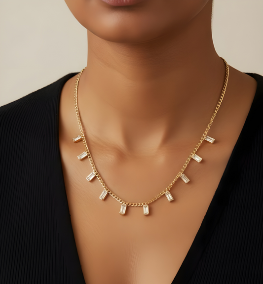 Gilded Glint Necklace