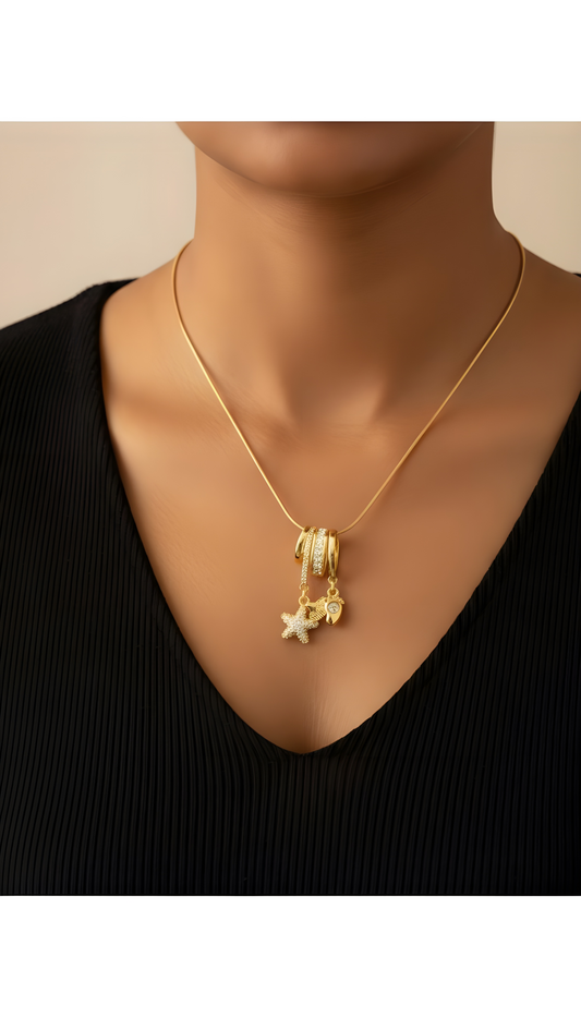 Twinkle Steps Pendant Necklace