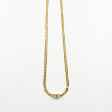 Aurelia Flat Chain Necklace