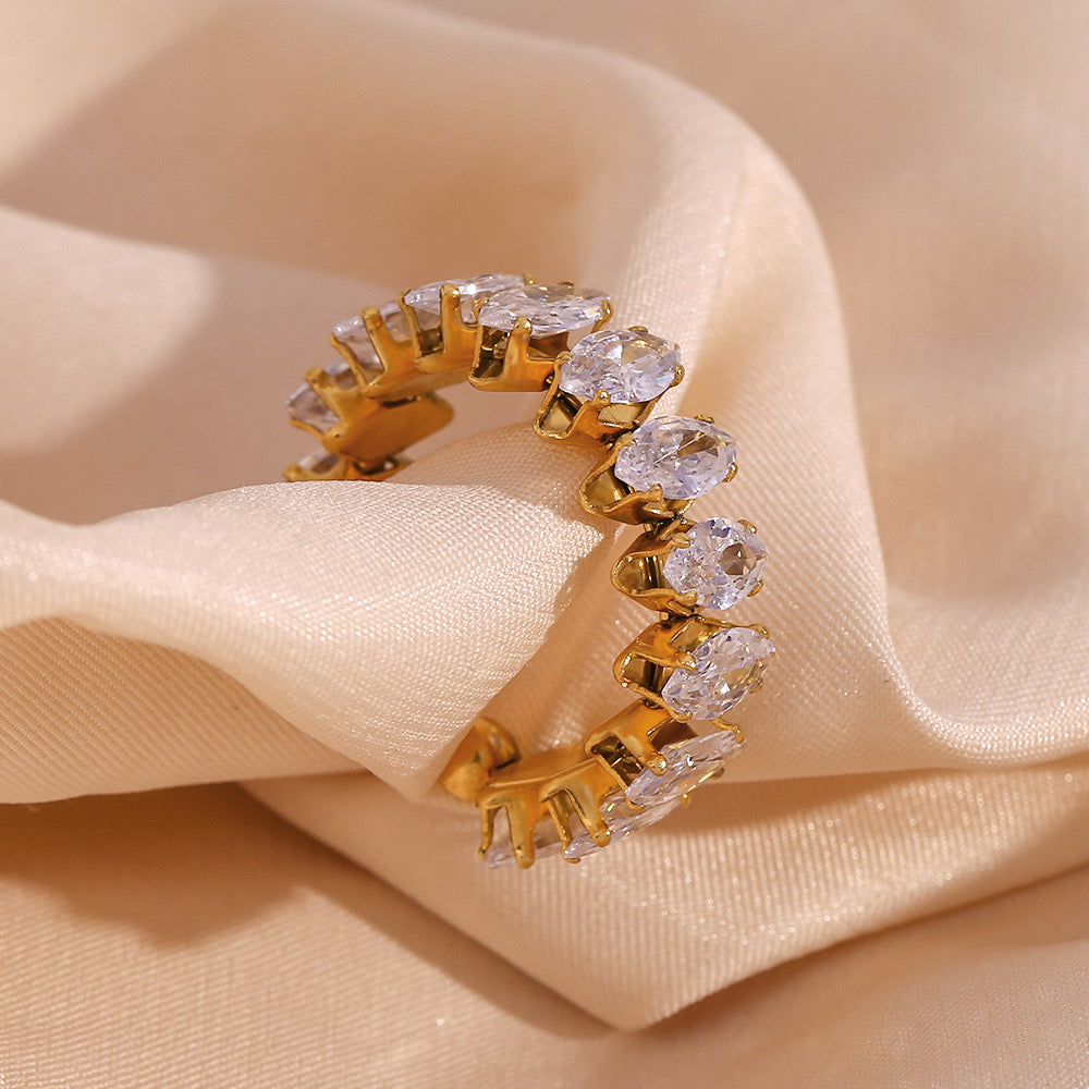 Ashara Mirage Eternity Ring|Adjustable