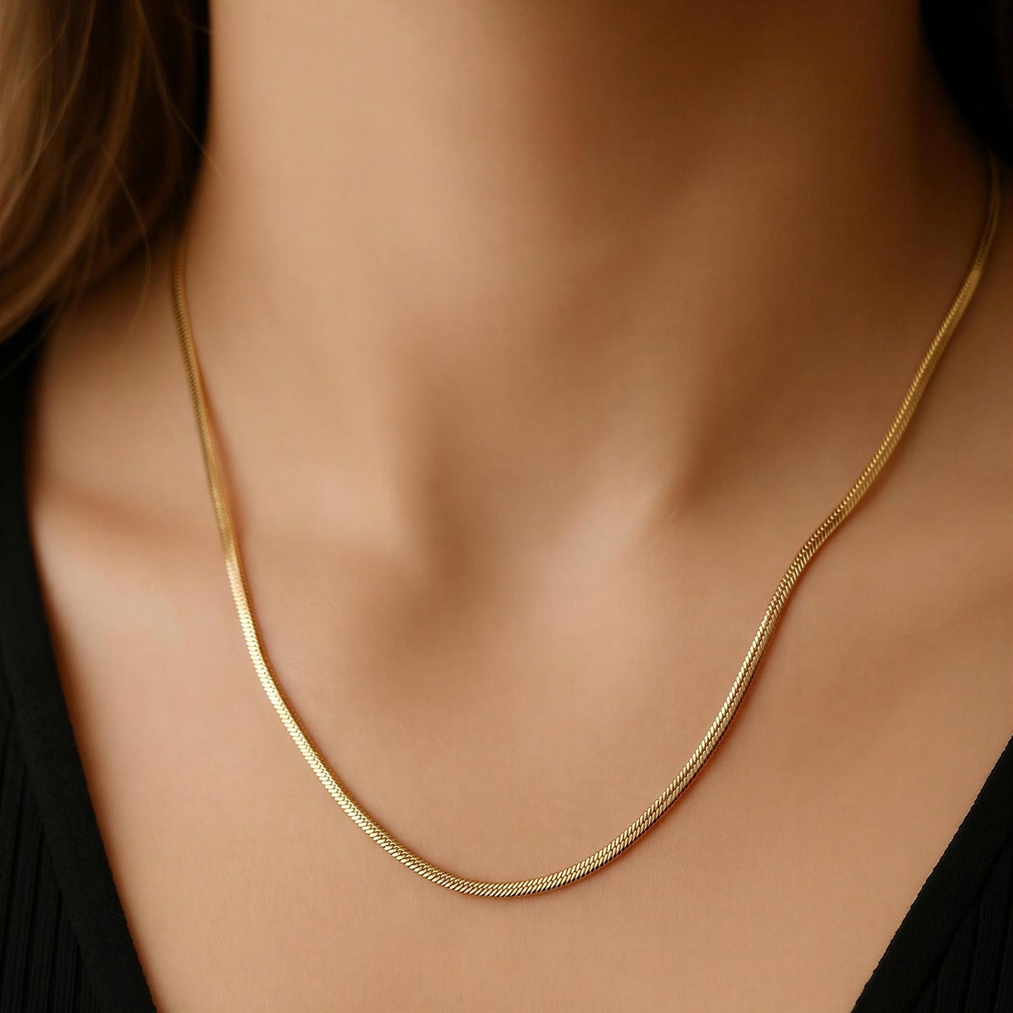 Celeste Classic Snake Chain Necklace