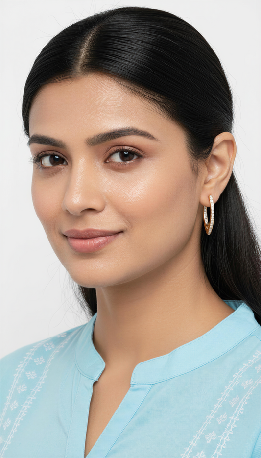 Elara Double-Layer Hoop Earrings