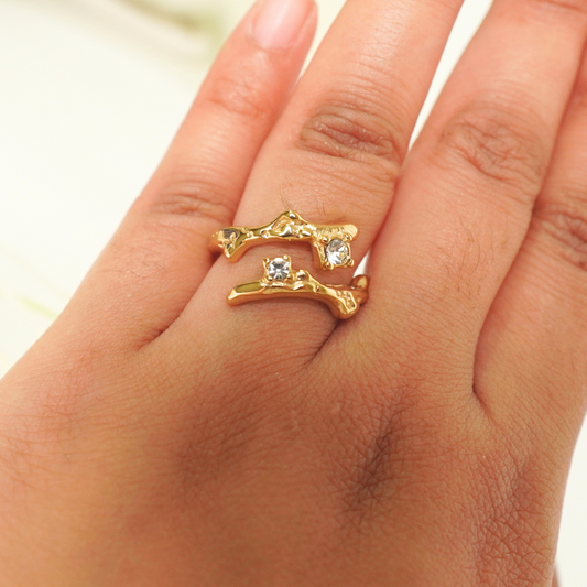 Ashara Willow Crown Ring