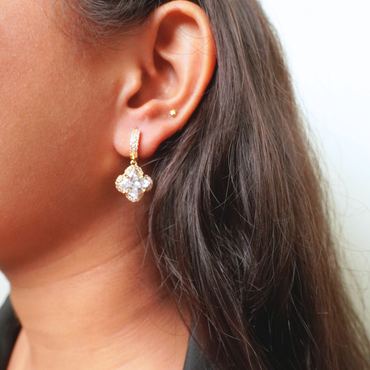 Ashara Royal Radiance Drop Earrings
