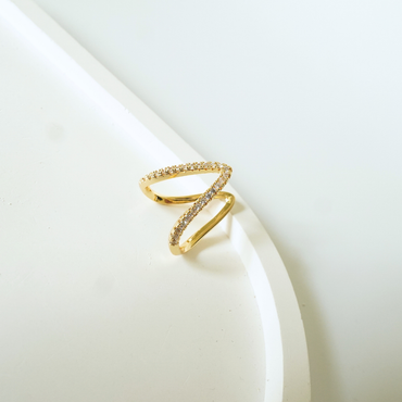 Ashara Twin Glint Ring