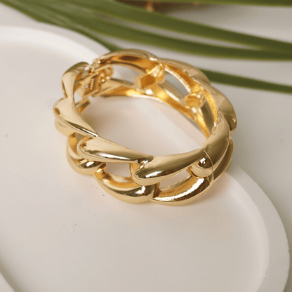 Ashara Golden Link Luxe Bracelet