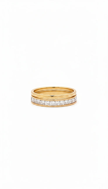 Dual Stacked Band Ring